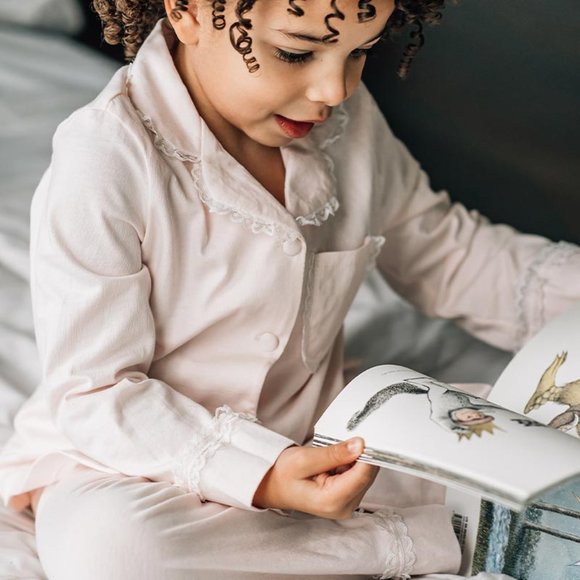 The Diana Button Down Pajama Set - Picture 2 of 10